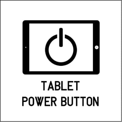 Tablet or iPad Power Button Services and Repairs