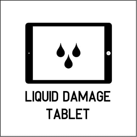Tablet or iPad Liquid Damage Services and Repairs