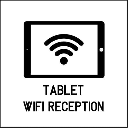 Tablet or iPad Poor WIFI Internet Reception Services